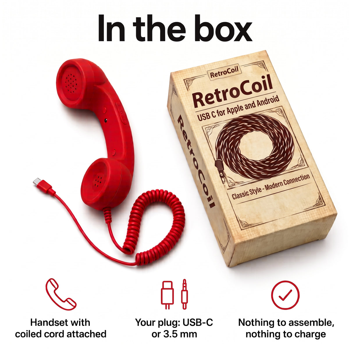 RetroCoil | Retro Handset